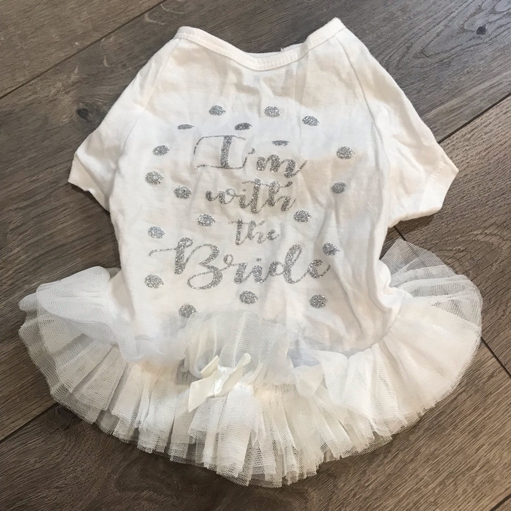 NWOT! I’m with the bride dog shirt